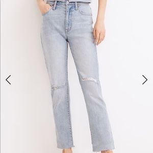 Madewell 25 slim crop boyjean